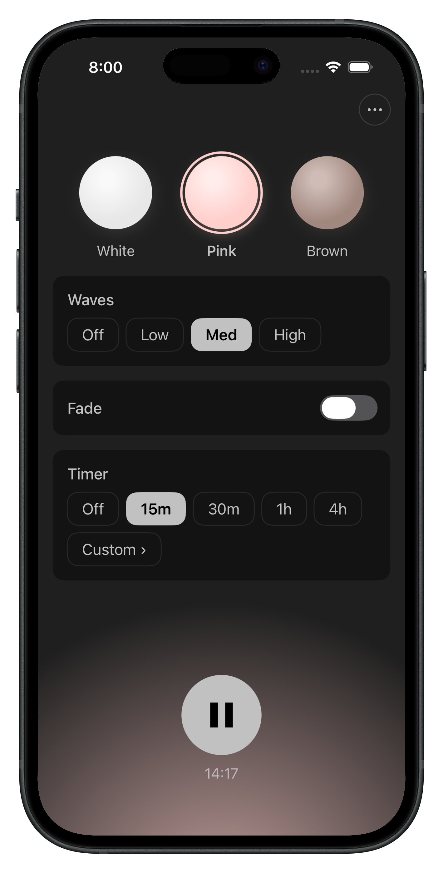 White Noise Plus screenshot